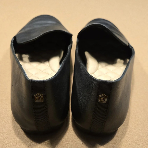 C - Birdies "starling" black leather flats - Picture 3 of 7
